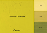 GAMBLIN OIL 37ml SER 4 CADMIUM CHARTREUSE